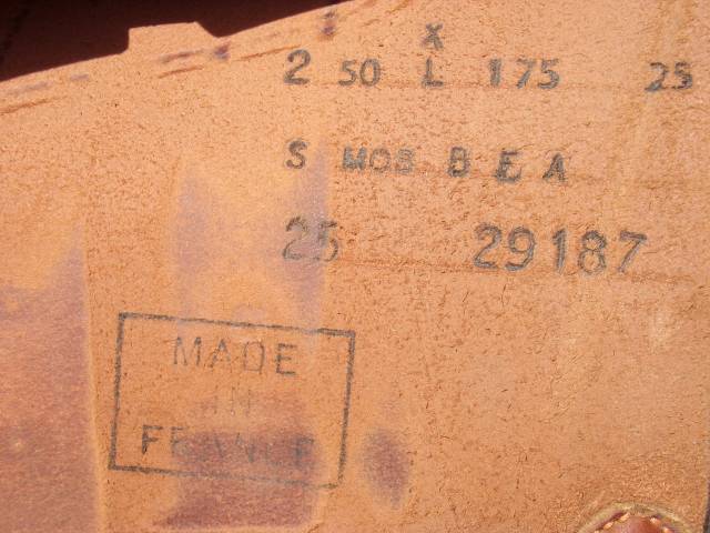 Selle Butet Doubl&eacute;e Veau  17'5 excellent &eacute;tat 