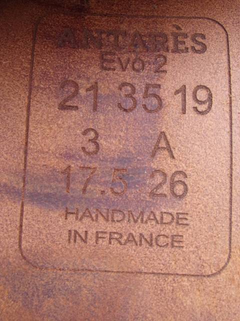 Selle Antares Obstacle Evo2 17'5 magnifique