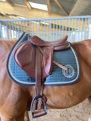 Selle Devoucoux Chiberta Lab 18 pouces 