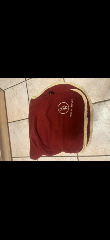 Couvre-reins BR rouge