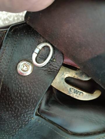 Selle CWD de 2017.  Si&egrave;ge en 17,5"