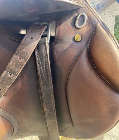 Selle monoquartier Eric Thomas Fitter, 17 pouces 