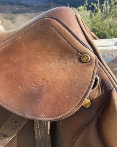 Selle monoquartier Eric Thomas Fitter, 17 pouces 