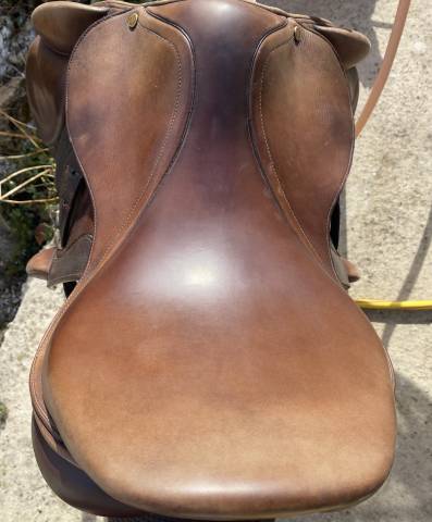 Selle monoquartier Eric Thomas Fitter, 17 pouces 