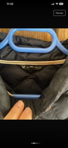 Doudoune horse pilot XS Marine