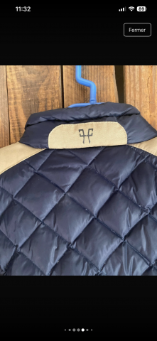 Doudoune horse pilot XS Marine