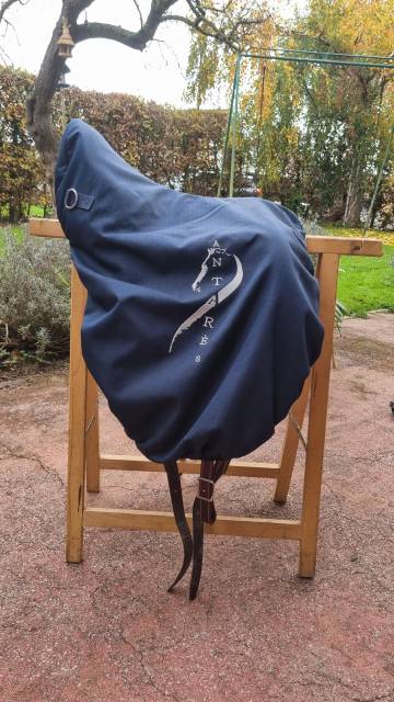 Selle dressage Antar&eacute;s Tempo Marron 2023 17.5 pouces