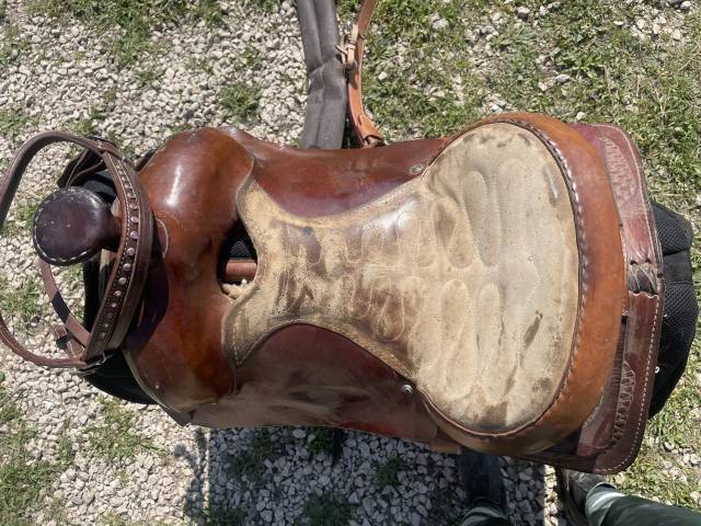 Selle western + accessoire