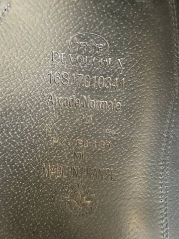 SELLE DE DRESSAGE MAKILA DEVOUCOUX 17"5