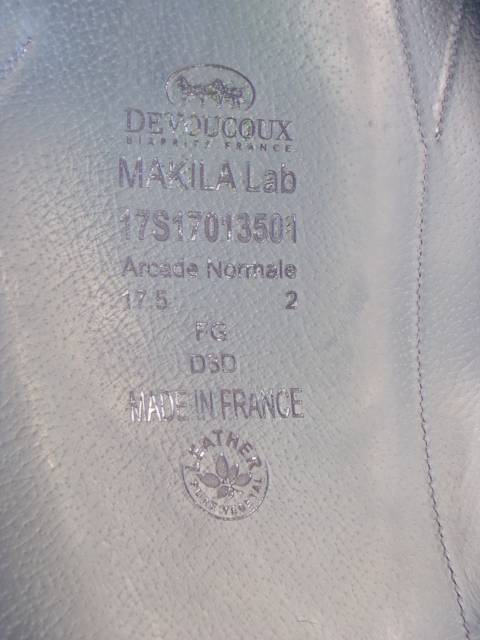 Selle Dressage Devoucoux Makila Lab 17'5