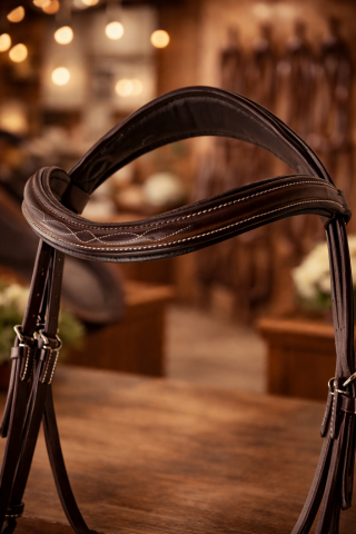 Filet anatomique cuir avec Rennes, neuf marron et full