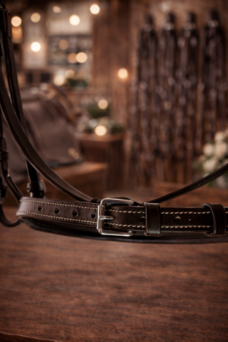 Filet anatomique cuir avec Rennes, neuf marron et full