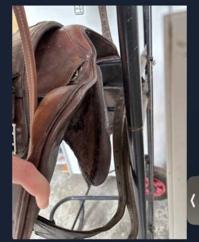 Selle de cross &Eacute;ric Thomas 17 pouces mono quartier 