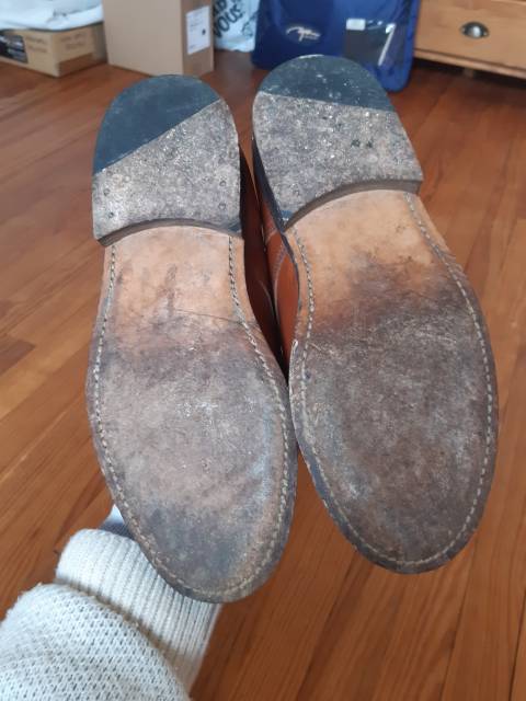 Boots en cuir marron taille 38