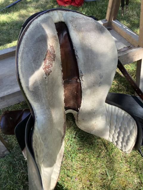 Selle Amazone Anglaise ancienne BP Swain