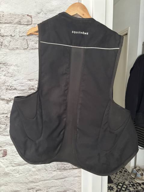 Gilet Air Bag Equith&egrave;me &Eacute;lite noir