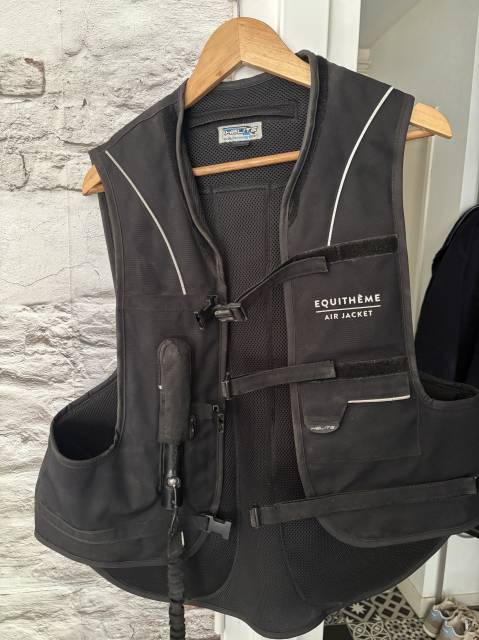 Gilet Air Bag Equith&egrave;me &Eacute;lite noir
