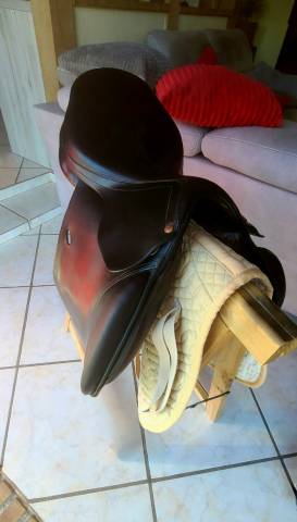 Selle Forestier Ilium 16,5" noire