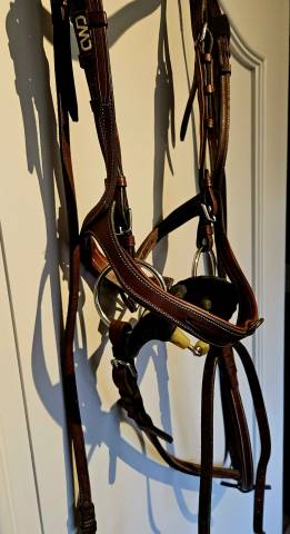 Bridon CWD Flexmotion avec r&ecirc;nes biothane CWD