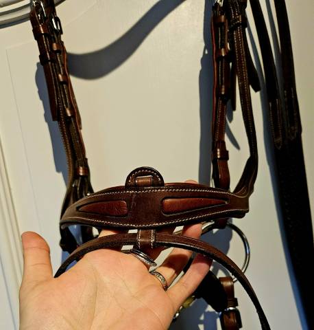 Bridon CWD Flexmotion avec r&ecirc;nes biothane CWD