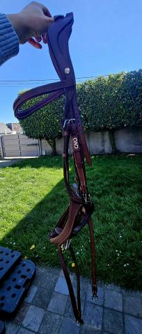 Bridon CWD Flexmotion avec r&ecirc;nes biothane CWD