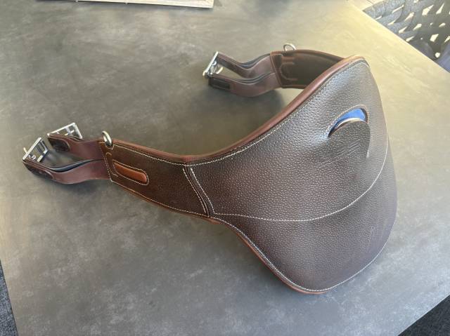 Selle GBS CSO havane + sangle + &eacute;trivi&egrave;res 