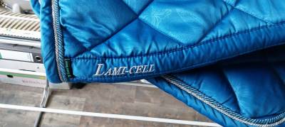 Tapis selle Lami-cell bleu 