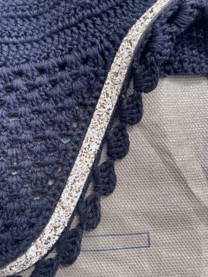 Bonnet Ju&Pa bleu marine poney C