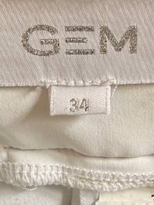 PANTALON GEM BLANC