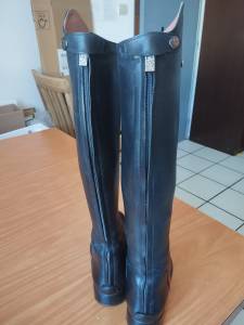 Bottes d'équitation : Sergio grasso, 100%Cuir véritable