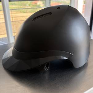 Casque NACA Gravity S Noir mat taille S avec visière 