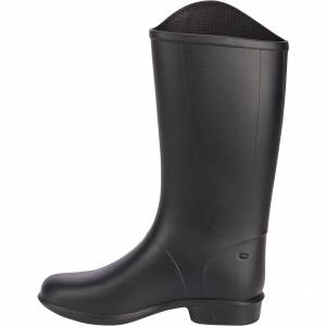 Bottes d'equitation Fouganza noir 34