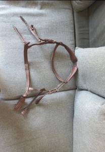 Filet anatomique cuir marron, taille CS