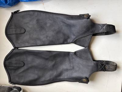 demi-chaps NORTON noire adulte taille S