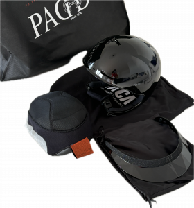 Casque NACA COMÈTE XP NEUF BLACK GLOW M-L 57/58