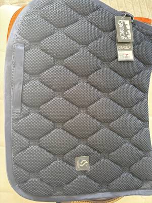 Tapis selle Eskadron Mesh marine 
