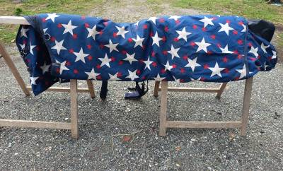 Couverture poney extérieur hiver