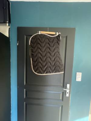 Tapis Equithème noir blanc et marron 