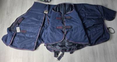 Couverture de boxe avec couvre cou Horseware Optimo .