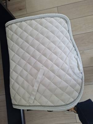 Tapis de dressage blanc