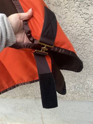 - RARE - Couverture / Chemise polaire Hermès Saut Hermè