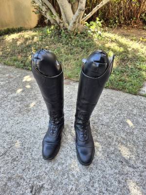 Bottes équitation Mountain Horse Xanadu Short/Regular. Taille 40.