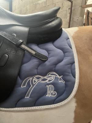 Tapis de selle Pénélope le Prévost Bleu