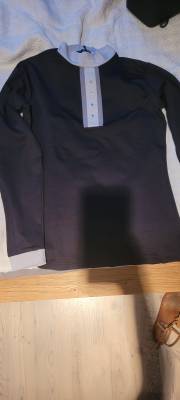 Polo de concours noir taille M