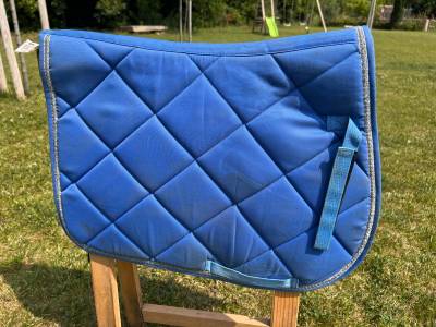 Tapis CSO Harry Horse bleu