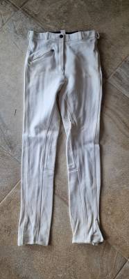 Pantalon d'équitation blanc de concours