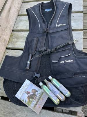 Gilet airbag equi-theme ( technologie Helite)