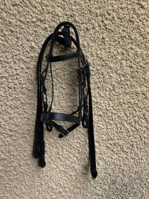 filet noir taille poney/shetland
