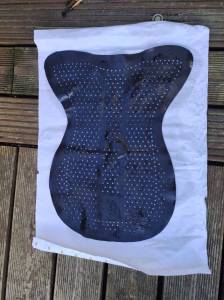 Pad gel anti recule