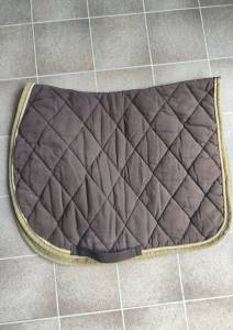 Tapis de selle Equithème Beige / Marron Cheval